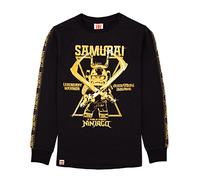 LEGO Ninjago T-Shirt garçons Enfants Samurai Guerrier à Manches Longues 5 Ans