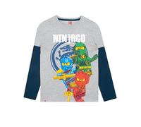 Lego Ninjago - T-Shirt Ninjago - Garçon, Multicolore, 8-9 ans