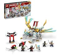 LEGO NINJAGO Zane 71786 Dragon de glace Creature 71786, jouet dragon 2 en 1 à figurine guerrier, kit de construction pour enfants avec 5 figurines