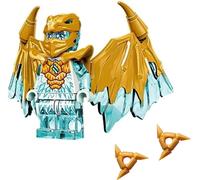 LEGO Ninjago : Zane en armure de dragon, avec épée et shuriken