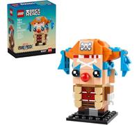 LEGO One Piece 40800 - Figurine de Baggy Le Clown BrickHeadz - Collector pour Les Fans de Manga - Idée Cadeau pour Filles et garçons à partir de 8 Ans