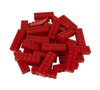LEGO Parts and Piece: Red (Bright Red) 2x6 Brick x20 by LEGO