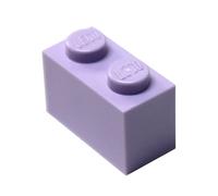LEGO Parts and Pieces: Lavender (Medium Purple) 1x2 Brick x20