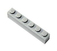LEGO Parts and Pieces: Light Gray (Medium Stone Grey) 1x6 Brick x50