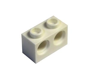 LEGO Parts and Pieces: Technic White 1x2 with Two Holes Brick x20
