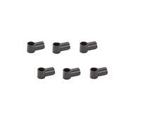 Lego Parts: Technic, Axle and Pin Connector Angled #1 (Black) by Parts - Technic, Connectors