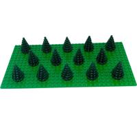 LEGO® Petit arbre Sapin Épicéa Vert foncé - 2435 NOUVEAU Quantité 50x