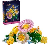 LEGO Petit bouquet de fleurs jaunes, jouet à construire pour enfant, jeu de construction pour 9 ans et cadeau pour garçons et filles, décoration de printemps, décoration avec des fleurs artificielles