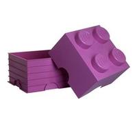 LEGO pierre de rangement 4 plots 25 x 18 cm polypropylène rose G