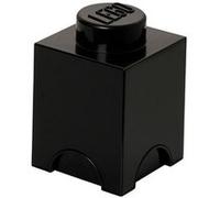 LEGO pierre de stockage 1 nop 12,5 x 18 cm polypropylène noir Rouge G
