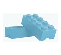 LEGO pierre de stockage 8 plots 25 x 50 cm polypropylène bleu clair G