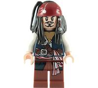 LEGO Mini-figurine Pirates des Caraïbes – Capitaine Jack Sparrow