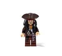 Lego Pirates des Caraïbes Figurine Capitaine Jack Sparrow avec bicorne