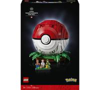 LEGO Pokémon Poké Ball Moments Culte de Dresseur - Maquette pour Adulte avec Figurines de Pikachu, Évoli & 2 Minifigurines - Décoration Intérieure DIY - Idée de Cadeau Gaming Collector 72154