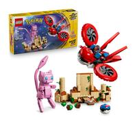 LEGO Pokémon Smart Play : Recherche de Mew Fabuleux en Drone - Jouet Interactif - Set Compatible incluant 3 Smart Tags et 1 Pokémon - Idée de Cadeau pour Garçons et Filles dès 8 Ans - 72161