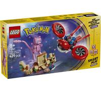 LEGO Pokémon Smart Play : Recherche de Mew Fabuleux en Drone - Jouet Interactif - Set Compatible incluant 3 Smart Tags et 1 Pokémon - Idée de Cadeau pour Garçons et Filles dès 8 Ans - 72161
