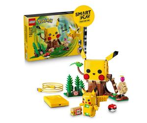 LEGO Pokémon 72164 - Set de construction SMART Play™ - Pikachu, Cabane d'entraînement - Set Tout-en-un - Dès 7 ans