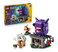 LEGO Pokémon Smart Play : L’Affrontement Terrifiant Entre Osselait et Ectoplasma - Jeu de Construction - Set Interactif Compatible - 4 Smart Tags & 2 Pokémon - Idée Cadeau Garçon ou Fille 8 Ans 72166