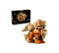 LEGO Pokémon Arcanine 72160 Set de construction collectionneur 1 190 pièces modèle adulte pose articulée Noir et orange