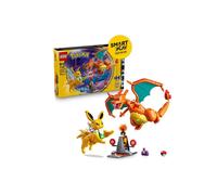 LEGO Pokémon SMART Play 72167 Ultimate Battle Dracaufeu vs Voltali 751 pcs avec 2 SMART Briques, 1 SMART Chargeur et 4 SMART Tags Orange