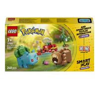 LEGO Pokémon 72155 - Set de construction compatible SMART Play™ - Bulbizarre et Keunotor Délice de baies - Dès 7 ans