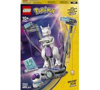 LEGO Pokémon Smart Play : L’évasion du labo de Mewtwo 72163 | SMART Brique non incluse, set Compatible, 1 Tag, 1 Figurine de Pokémon, cadeau pour garçon ou fille dès 10 ans, 605 pièces