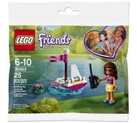 Lego polybag friends 30403 le bateau telecommande friends d'olivia multicolore G