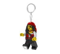 Lego Porte-clés avec lumière LED, blanc, 9cm