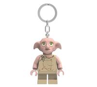 Lego Porte-clés Harry Potter avec grande figurine lumineuse de 6,3 cm de haut - Dobby (KE202H), beige, Small