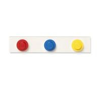 LEGO portemanteau 33 x 6,5 cm en polypropylène rouge/jaune/bleu