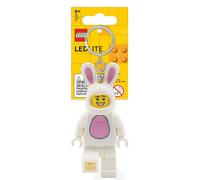 LEGO Poupée Du Lapin De Pâques Minifigure Iconique Lampe De Clé Porte-Clés Blanc