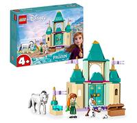 LEGO 43204 Disney Princess Les Jeux au Château d’Anna et Olaf, Reine des Neiges Jouet, et Figurines de Chevaux, Enfants Dès 4 Ans