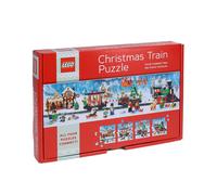 LEGO Puzzle Train de Noël – 4 puzzles connectables de 100 pièces