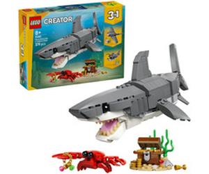 LEGO Requin féroce avec coffre au trésor, Jouets de construction