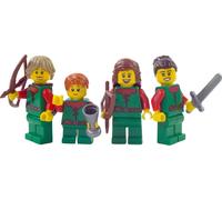 LEGO® Rôdeur Minifigures Chevalier Forestmen LEGO® Set Collector NOUVEAU Quantité 4x