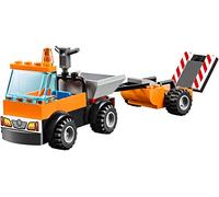 Lego Sa (FR) 10750 Juniors City - Jeu de construction - Le camion de réparation des routes