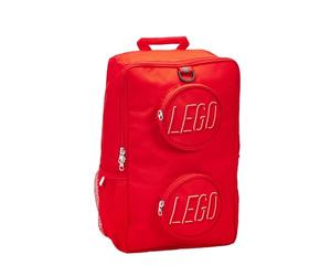 LEGO Sac à dos Brick Mixte Adulte, Rouge, Taille unique, Sac à dos
