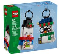 LEGO Saisonnier - Les bonshommes de neige décoratifs - 40812