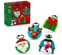 LEGO 40744 Sélection de Décorations de Noël - Jeu de Construction dès 6 ans avec Père Noël