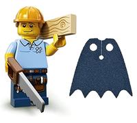 LEGO Mini-figurine Série 13 – Charpentier avec scie et 2x4 (71008)