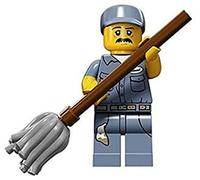 LEGO Series 15 Collectible Minifigure 71011 - Janitor by LEGO