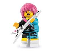 Lego Series 7 Rocker Girl Mini Figure by LEGO