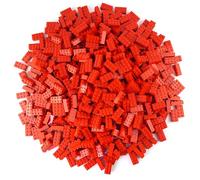 LEGO® Service 3458 - Pierres, Noir, 2 x 4 Picots, Lot de 50