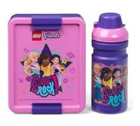 LEGO set de déjeuner Friends girls 17 x 13,5 cm pp rose/violet 2-pièces Violet G