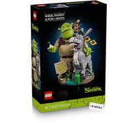 LEGO Shrek, Âne et Le Chat Botté - LEGO 72423 avec carrelage imprimé