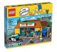 LEGO Jouet The Kwik-E-Mart 71016 Multicolore Plastique 38 x 27 x 14 cm