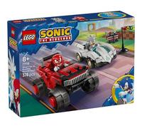 LEGO Sonic the Hedgehog 77118 La Voiture de Silver contre le Monster Truck de Knuckles