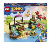 LEGO Jeu de construction Sonic 76992 – L'île de sauvetage d'Amy – 6 figurines (Tails & Crabmeat)