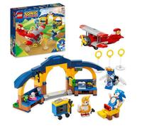 LEGO® Sonic the Hedgehog 76991 L’avion Tornado et l'Atelier de Tails Jeu de Construction avec 4 Figurines de Personnages