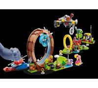LEGO sonic the hedgehog 76994 Sonic et le défi du looping de Green Hill Zone Idée Cadeau,Maquette,Décoration Maison